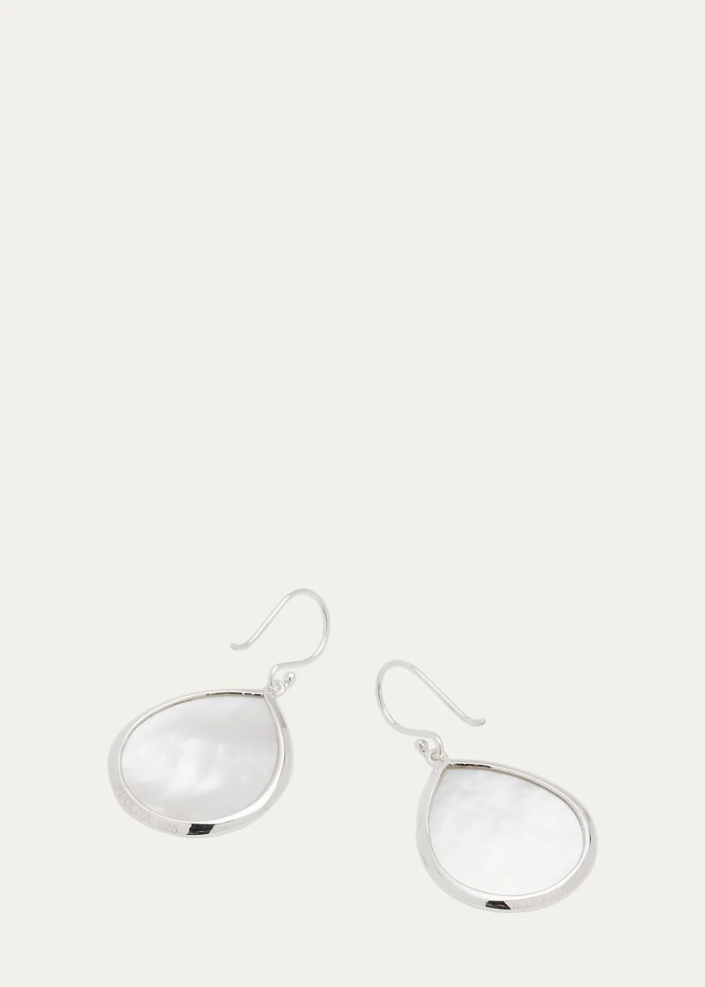 IppolitaSmall Teardrop Earrings in Sterling Silver