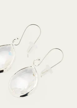 IppolitaSmall Teardrop Earrings in Sterling Silver