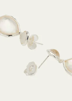 Ippolita2-Stone Earrings in Sterling Silver