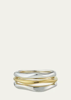 IppolitaTriple-Band Squiggle Ring in Chimera