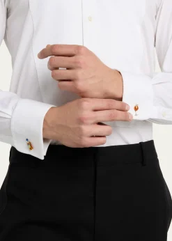 Jan LeslieMen's Spritz Cocktail Enamel Cufflinks