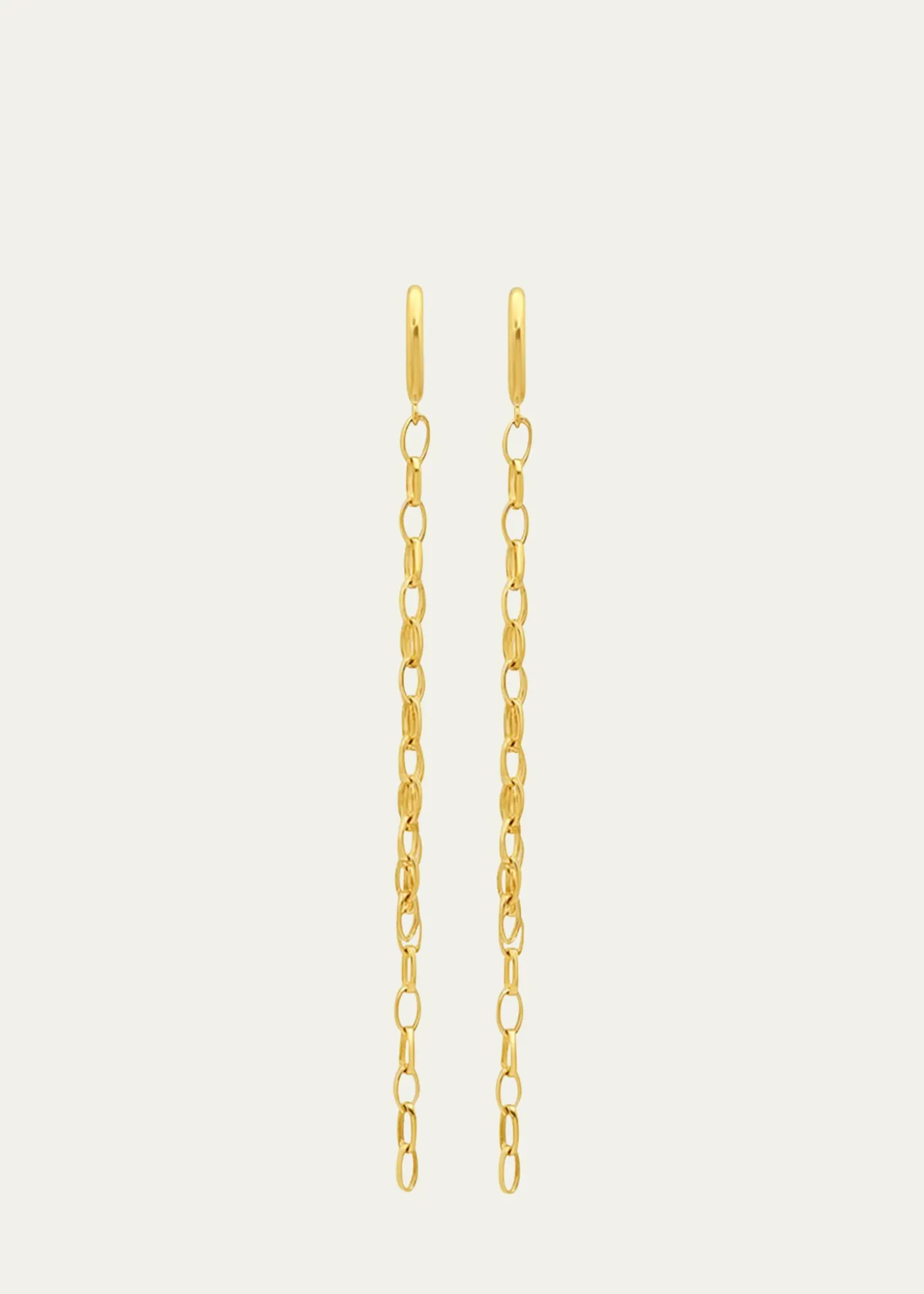 Jennifer MeyerEdith Link Stud Earrings with Edith Link Fringe