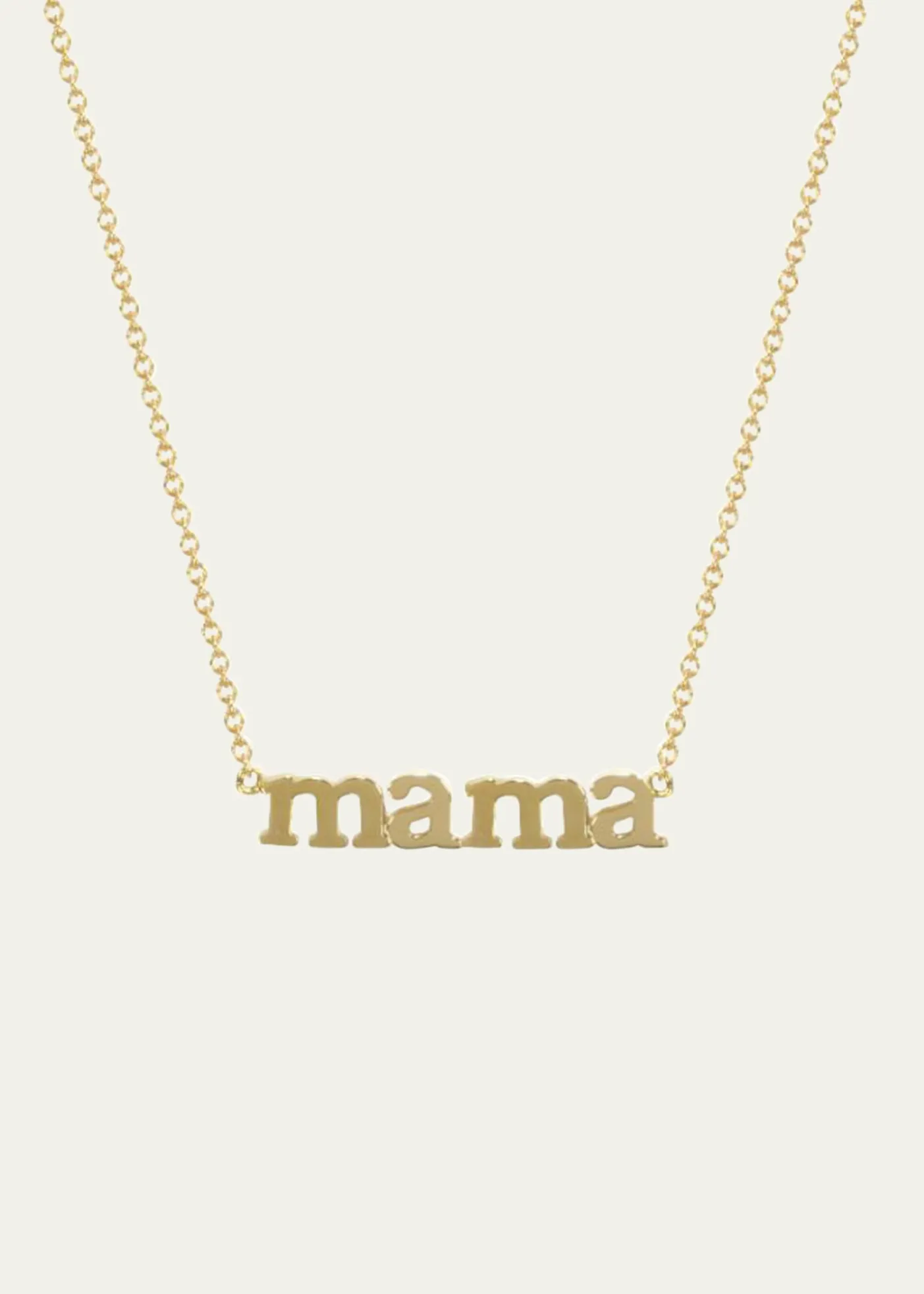 Jennifer Meyer18k Mama Pendant Necklace