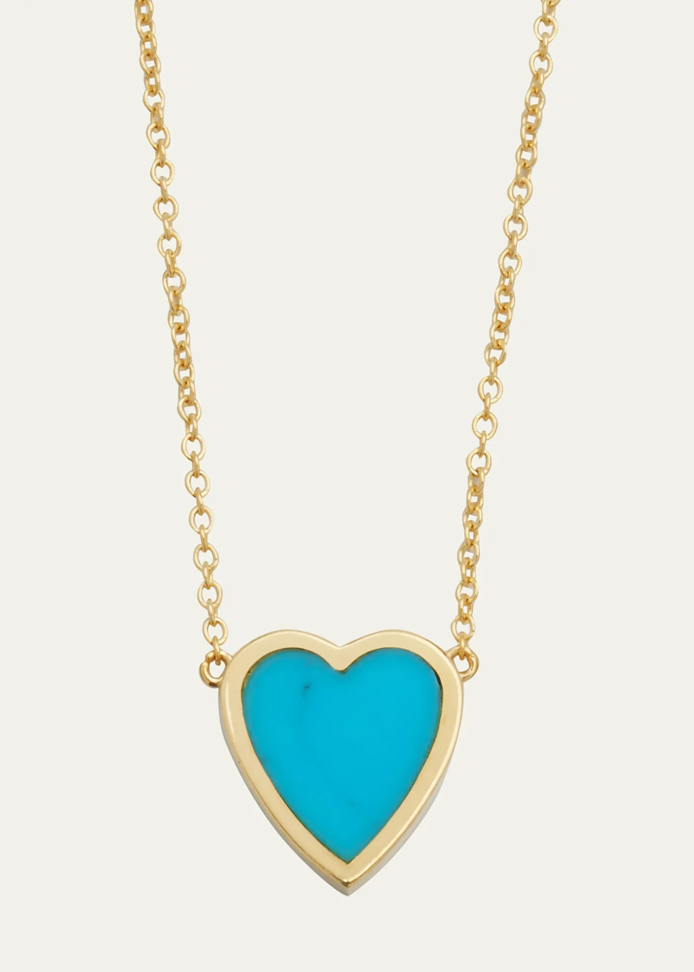 Jennifer Meyer18k Mini Inlay Heart Necklace