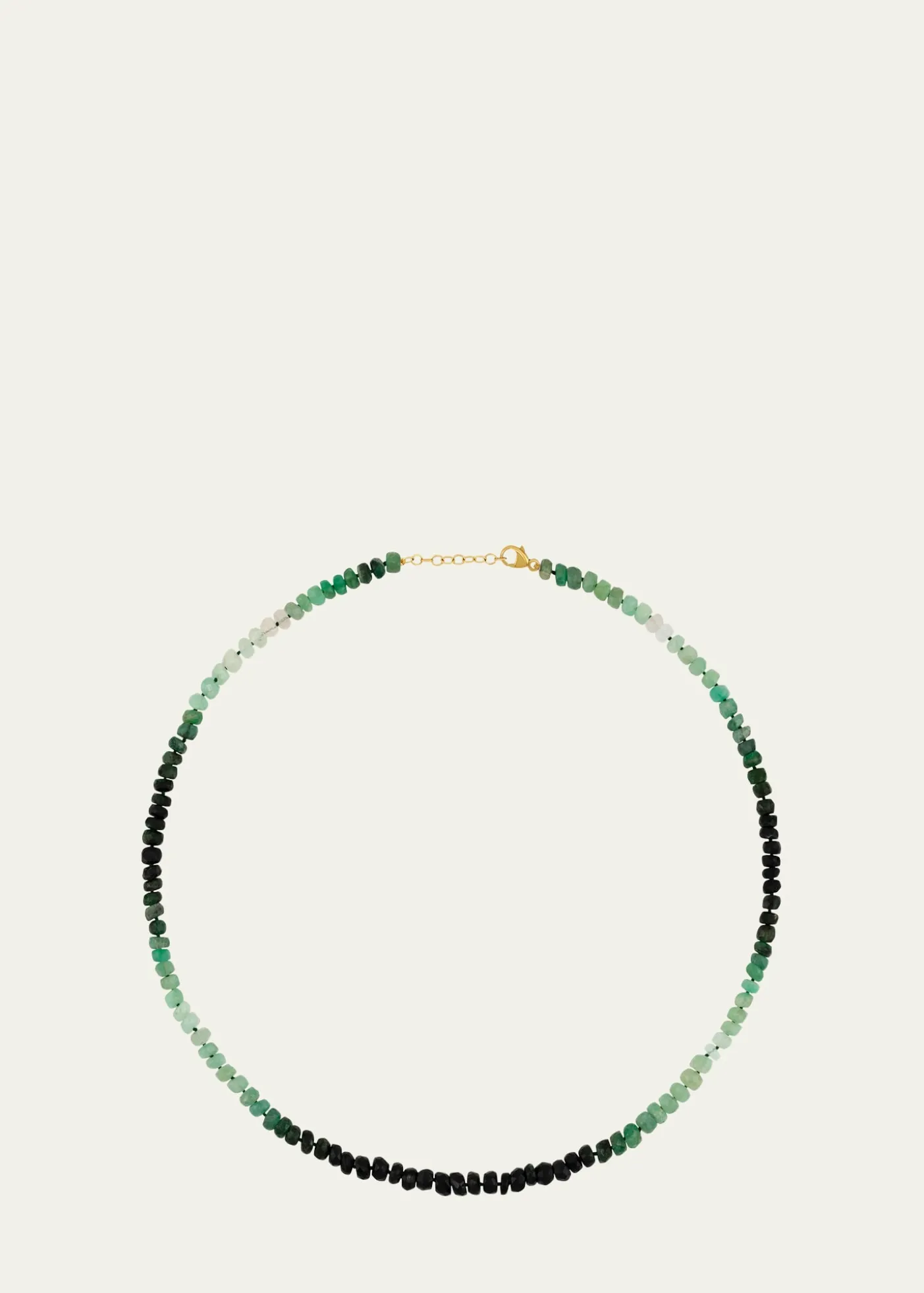 JIA JIAOmbre Emerald Necklace