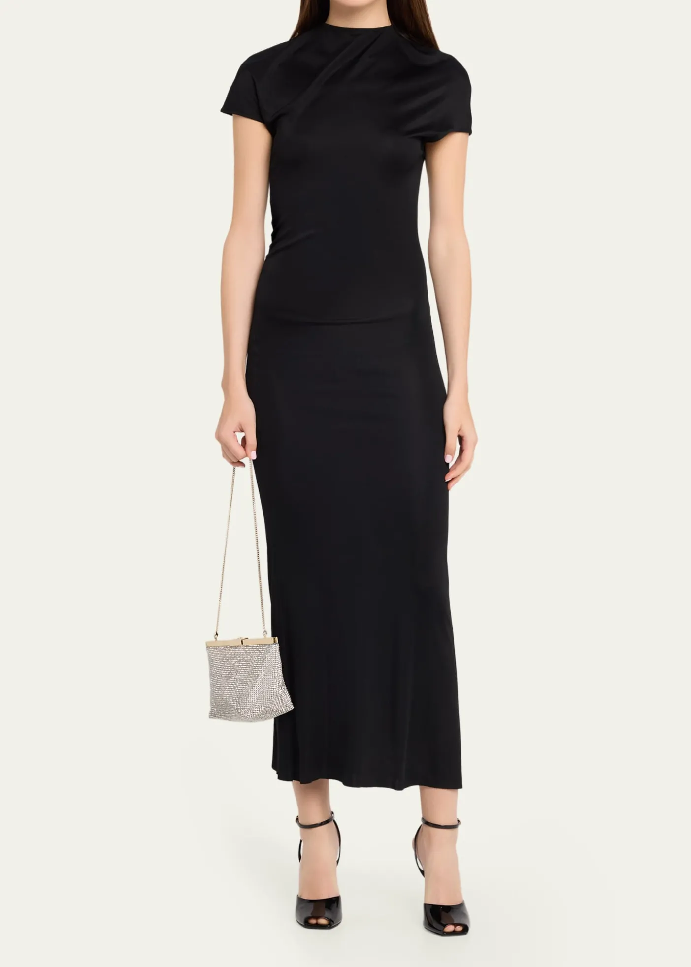 Jimmy ChooGanache Crystal Mesh Clutch Bag