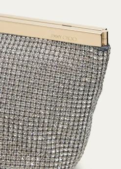 Jimmy ChooGanache Crystal Mesh Clutch Bag
