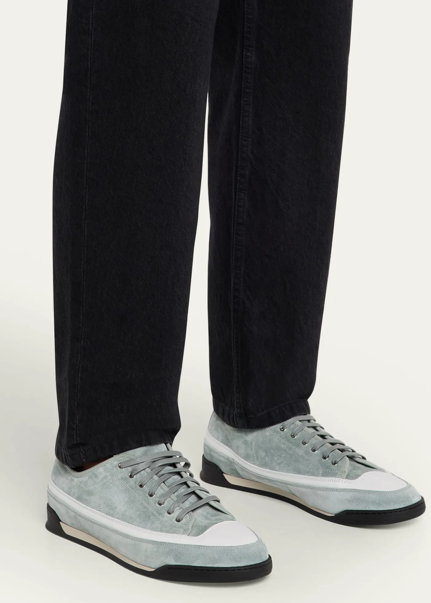 John LobbMen's Court Suede Runner Sneakers