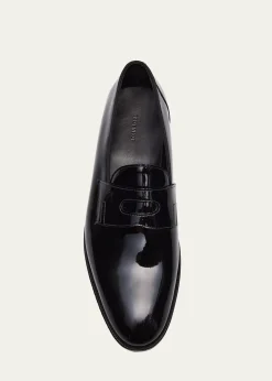 John LobbMen's Jamie Patent Leather Penny Loafers