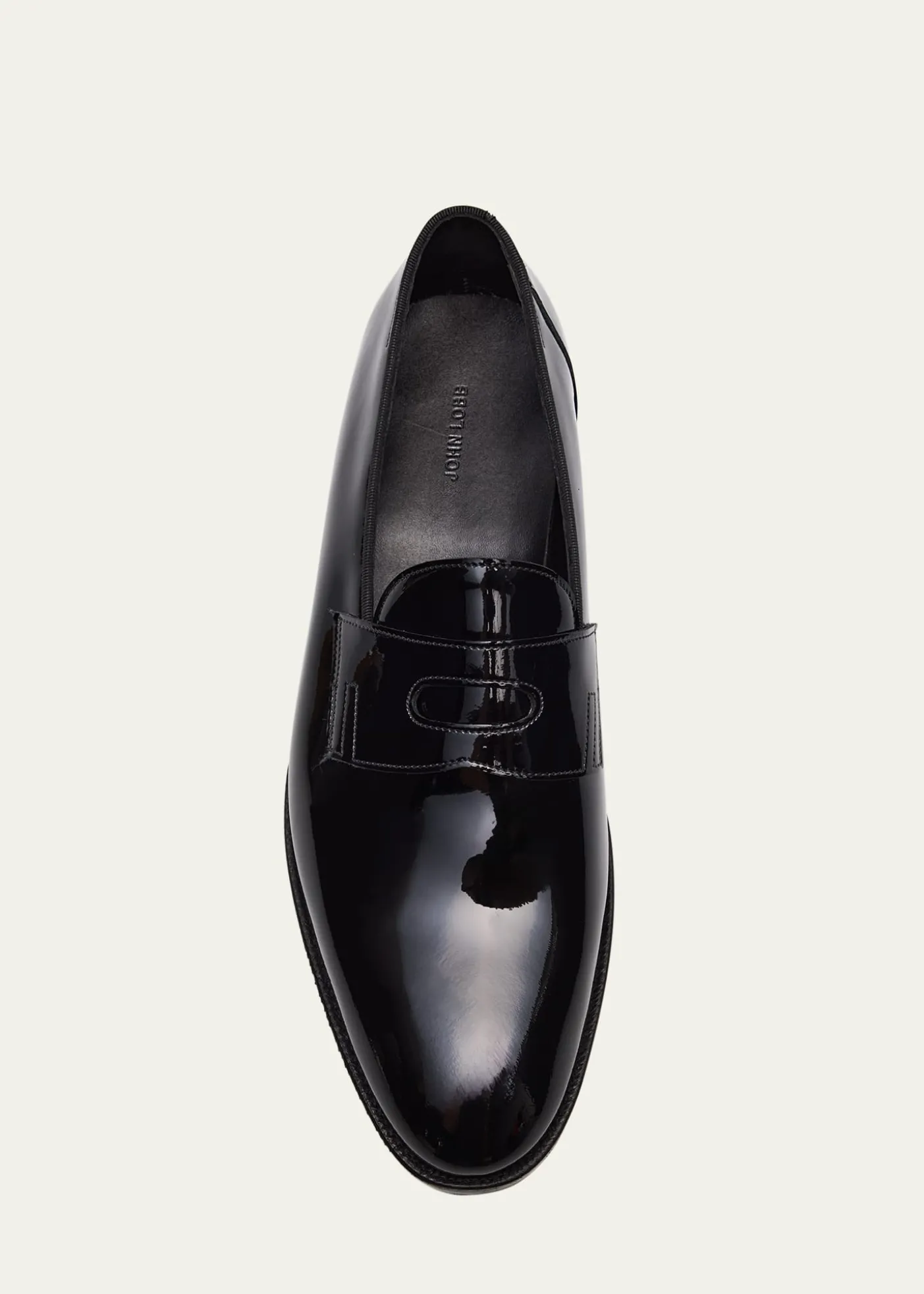 John LobbMen's Jamie Patent Leather Penny Loafers