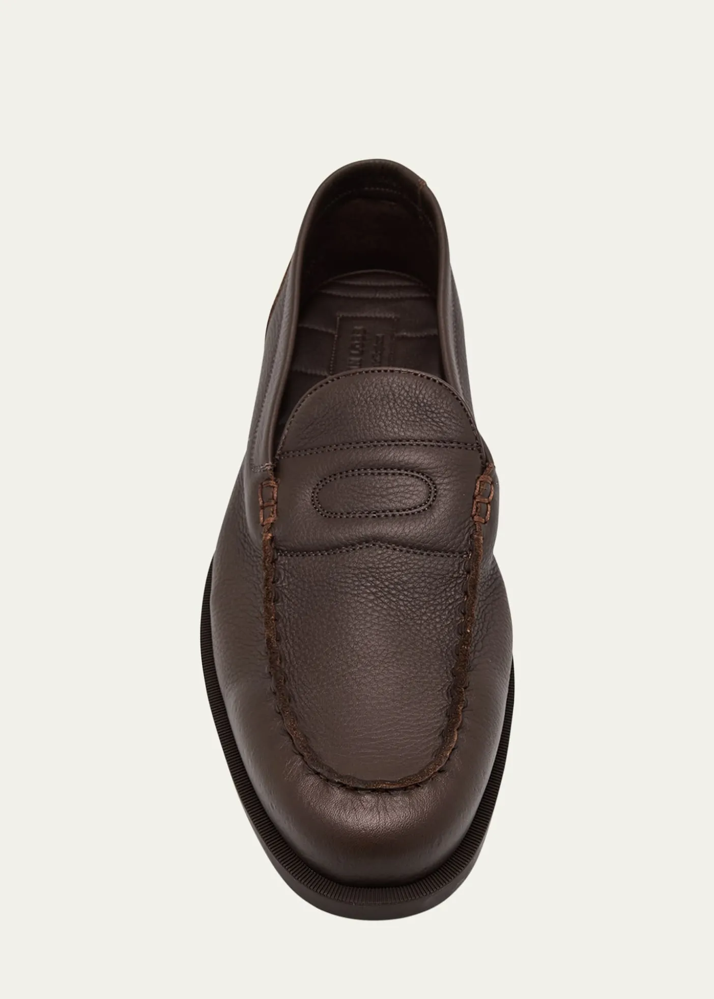 John LobbMen's Pace Grained Leather Penny Loafers