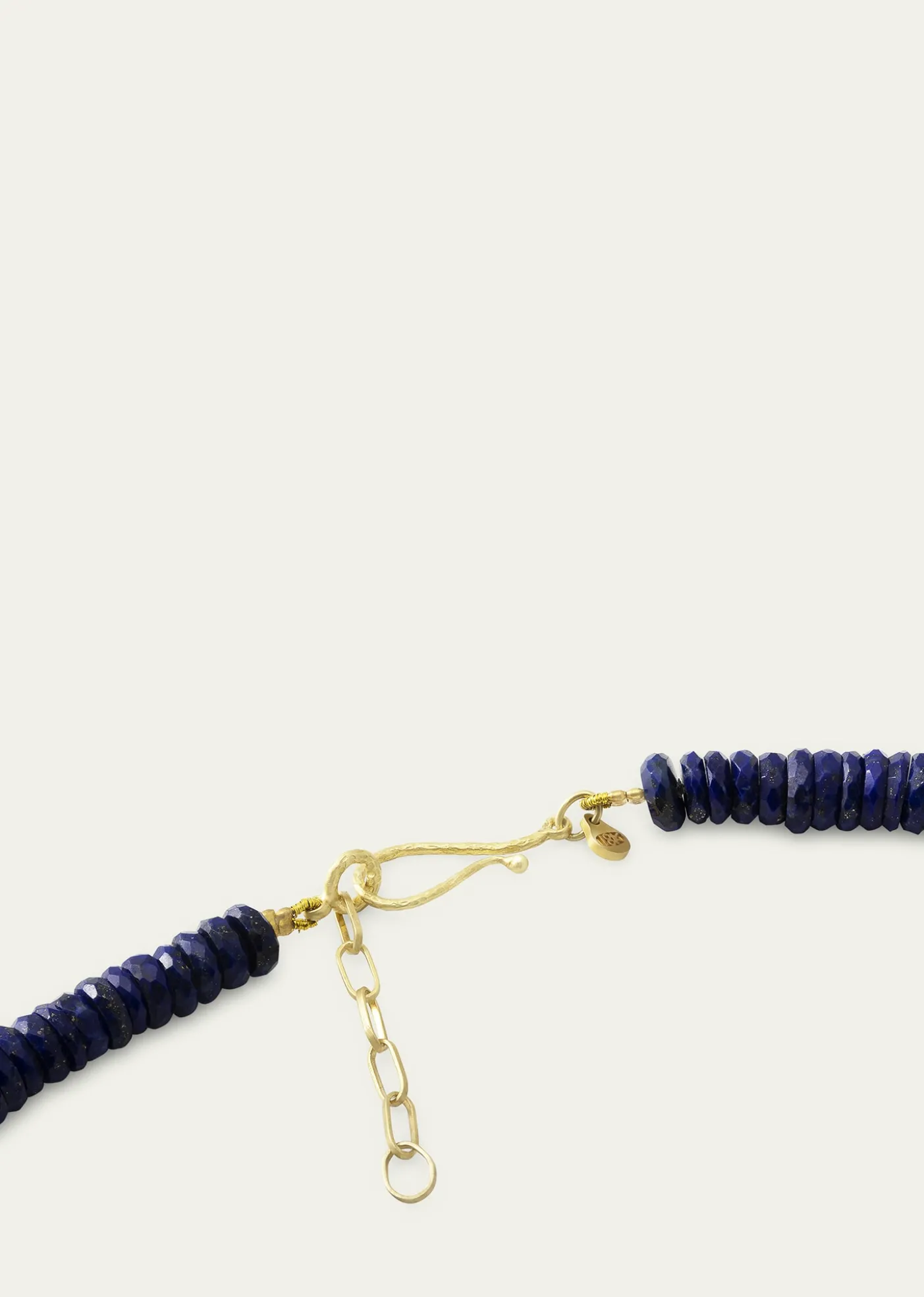 Jorge AdelerMen's Lapis Lazuli Beaded Necklace