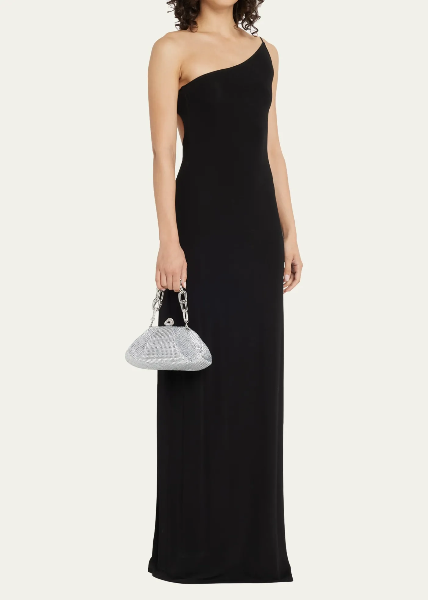Judith Leiber CoutureGemma Pleated Crystal Clutch Bag