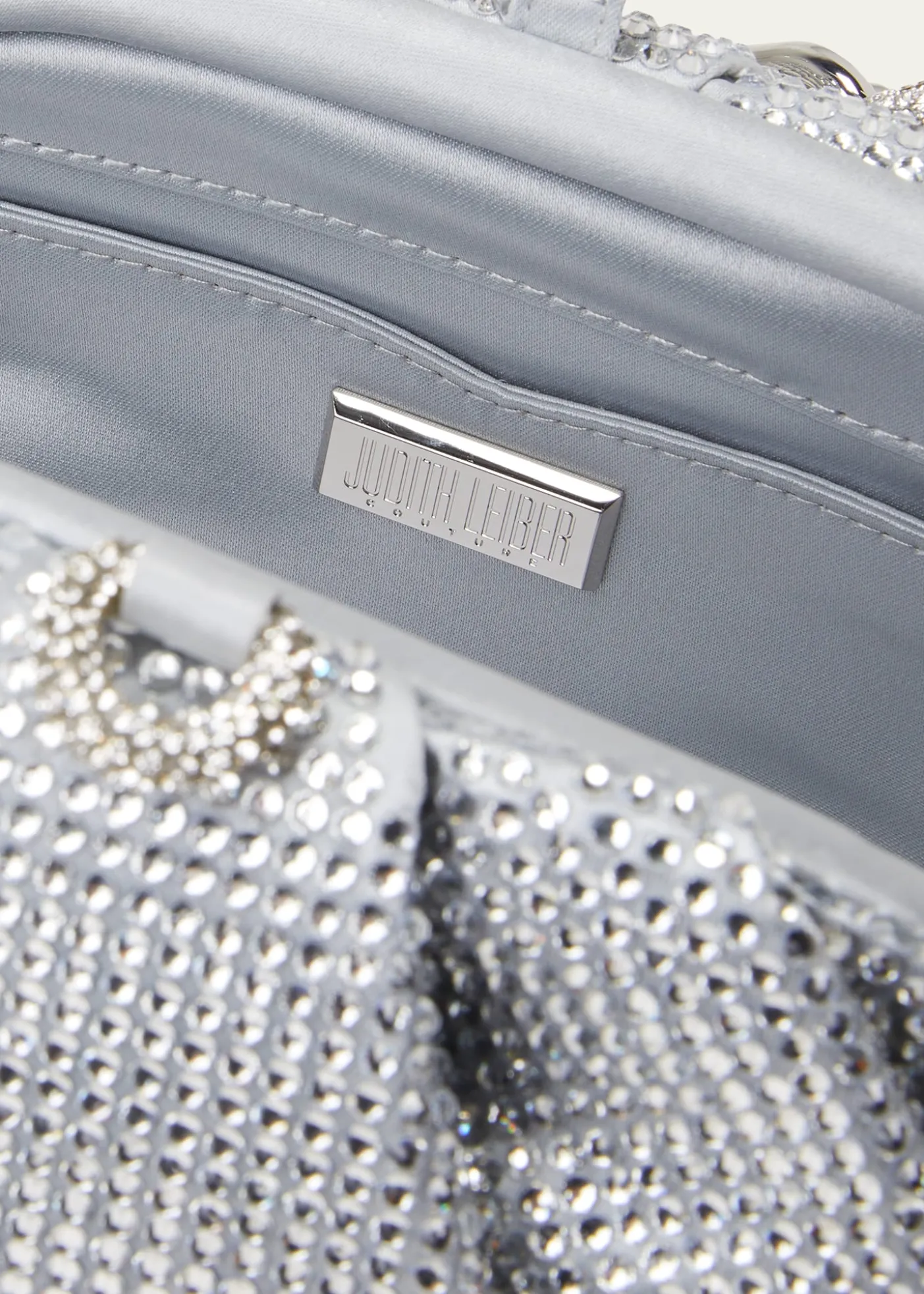 Judith Leiber CoutureGemma Pleated Crystal Clutch Bag