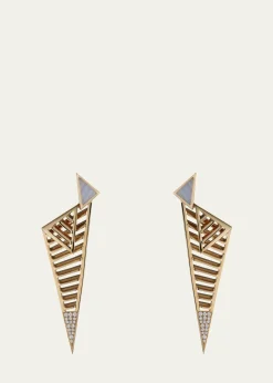 JV INSARDIFenestra Arc Edge Earrings