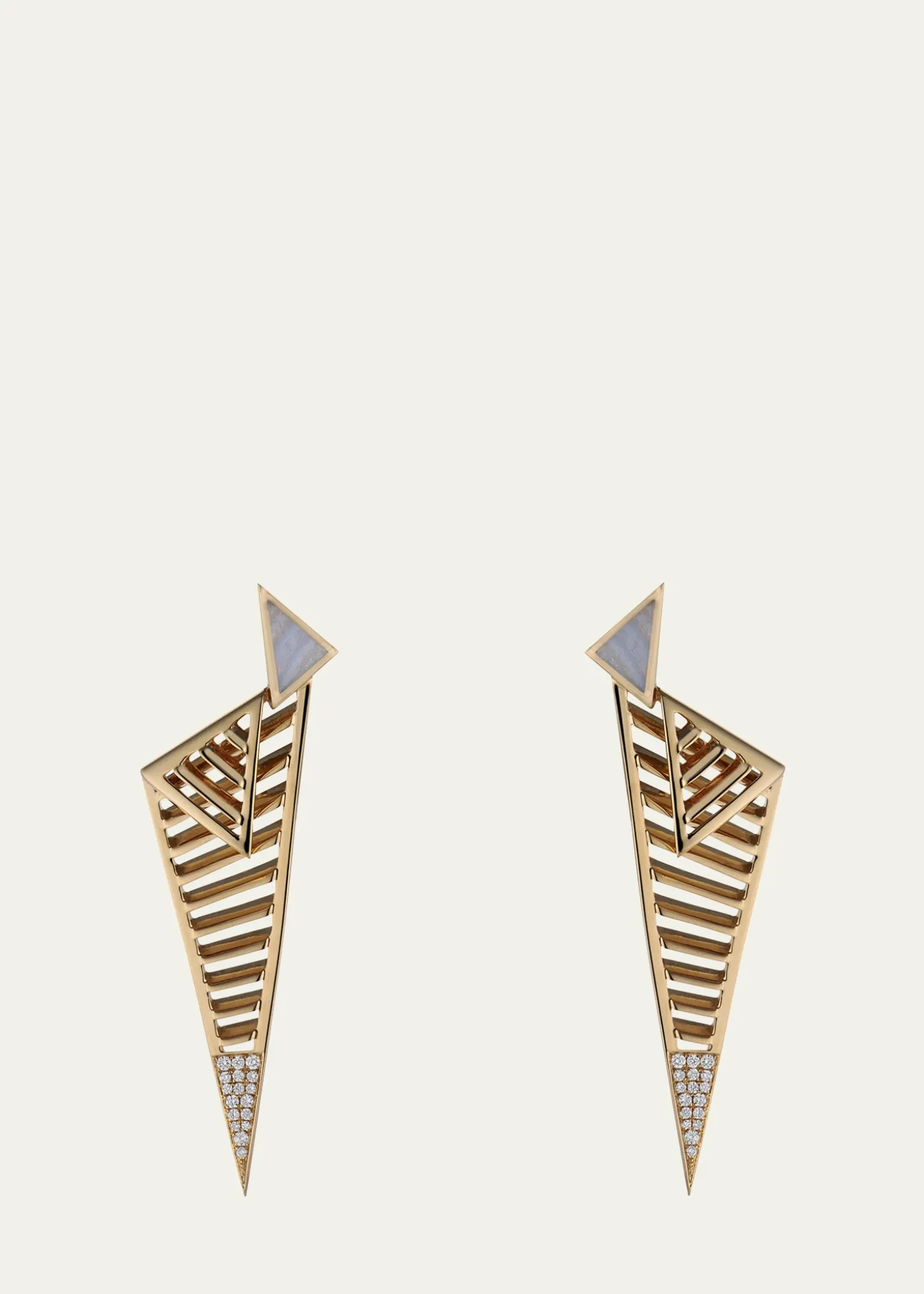 JV INSARDIFenestra Arc Edge Earrings
