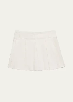 KatieJ NYCGirl's Kacey Tween Pleated Mini Skort, Size S-XL