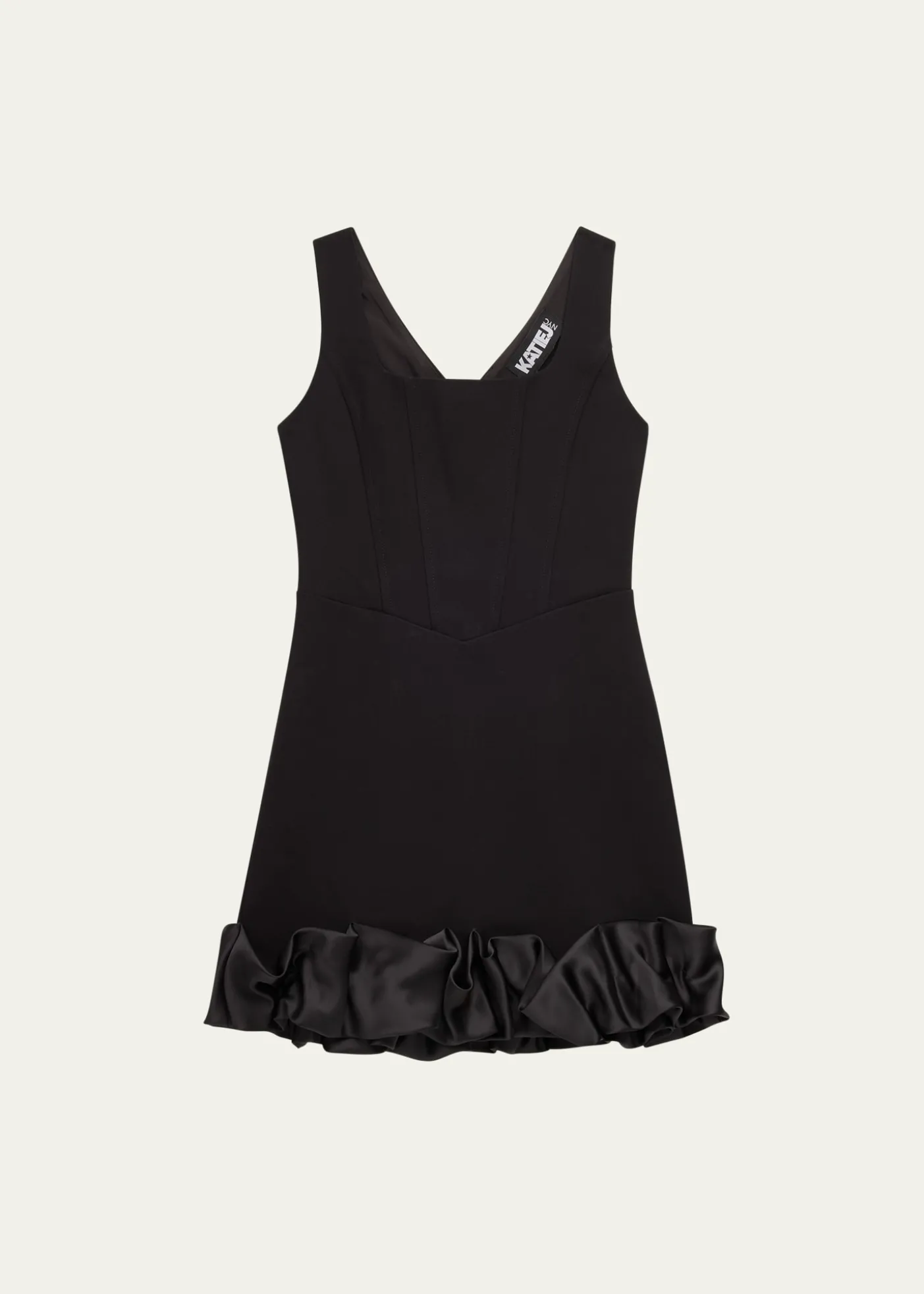 KatieJ NYCGirl's Meredeth Ruffle Hem Dress, Size S-XL