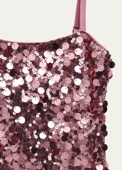 KatieJ NYCGirl's Tween Tia Sequined Mini Shift Dress, Size S-XL