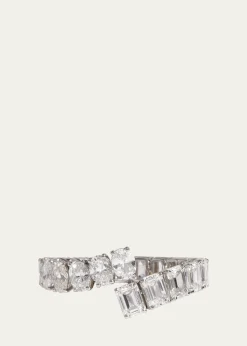 Kendall Row14K White Gold Lab Grown Diamond Eternity Band