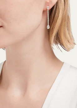 Kendall Row14K Yellow Gold Lab Grown Diamond Dangle Earrings