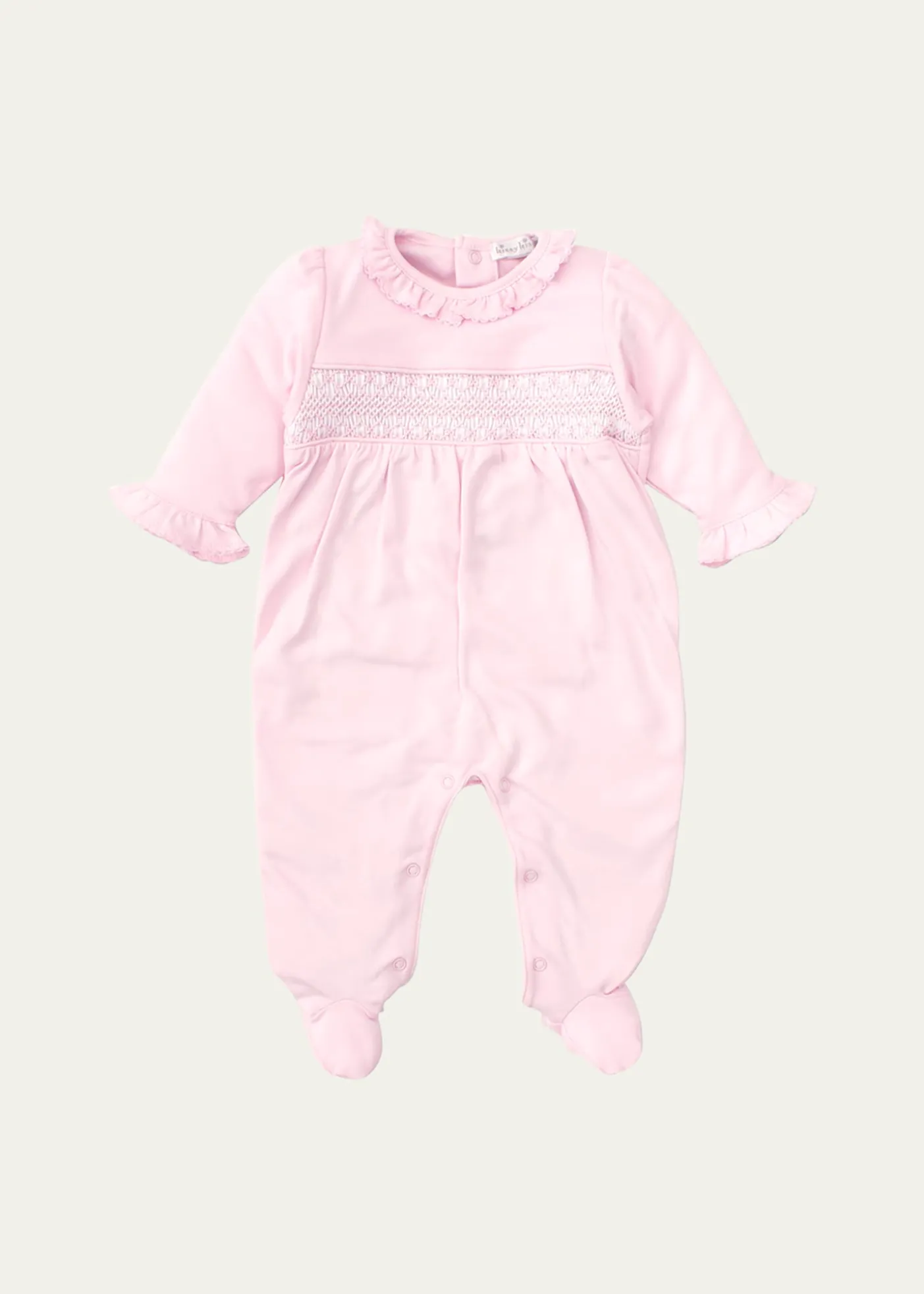 Kissy KissyGirl's CLB Charmed Smocked Footie, Size Newborn-6M