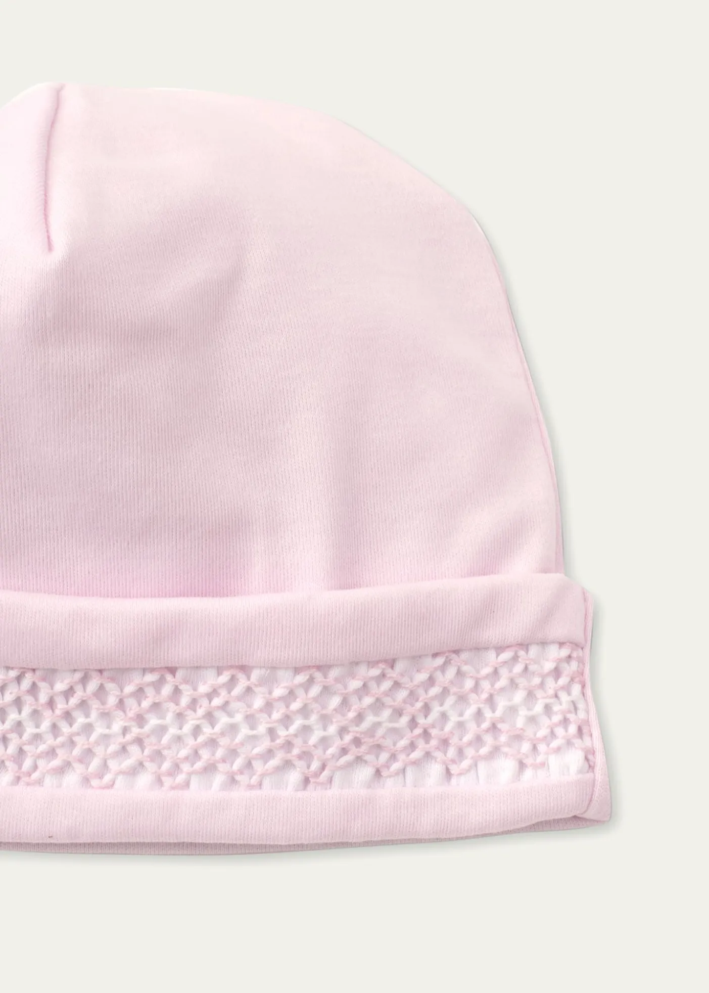 Kissy KissyGirl's Hand-Smocked Pima Cotton Baby Hat