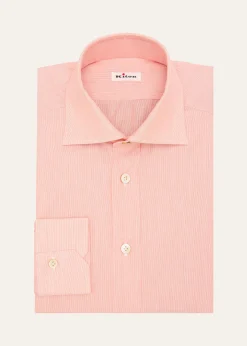 KitonMen's Cotton Fineline Stripe Dress Shirt