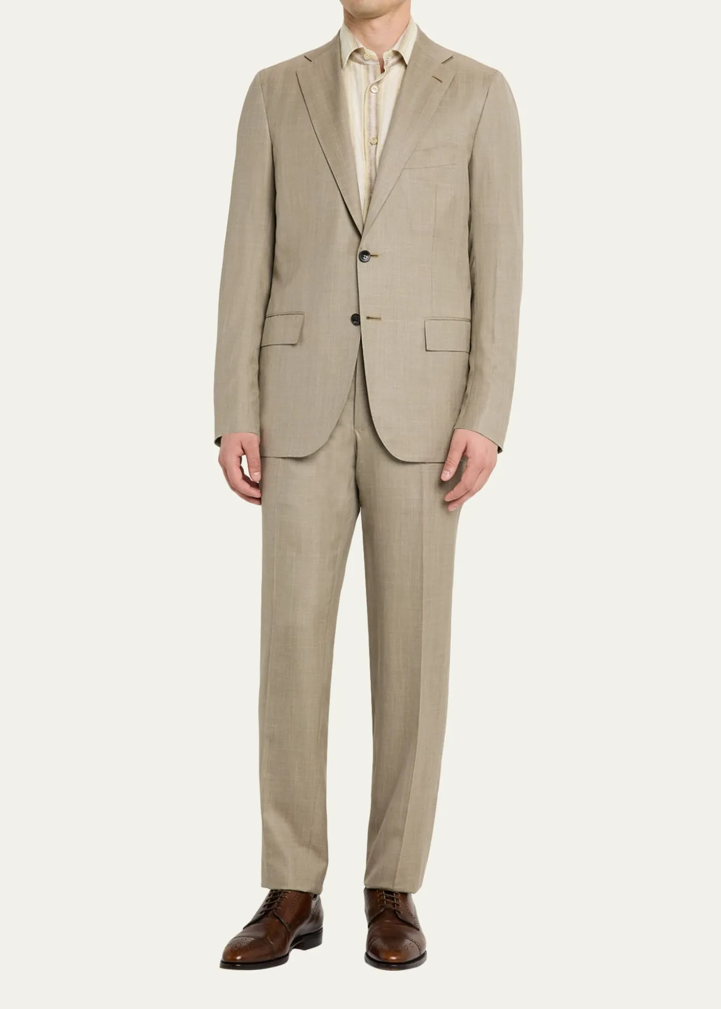 KitonMen's Herringbone Two-Piece Suit