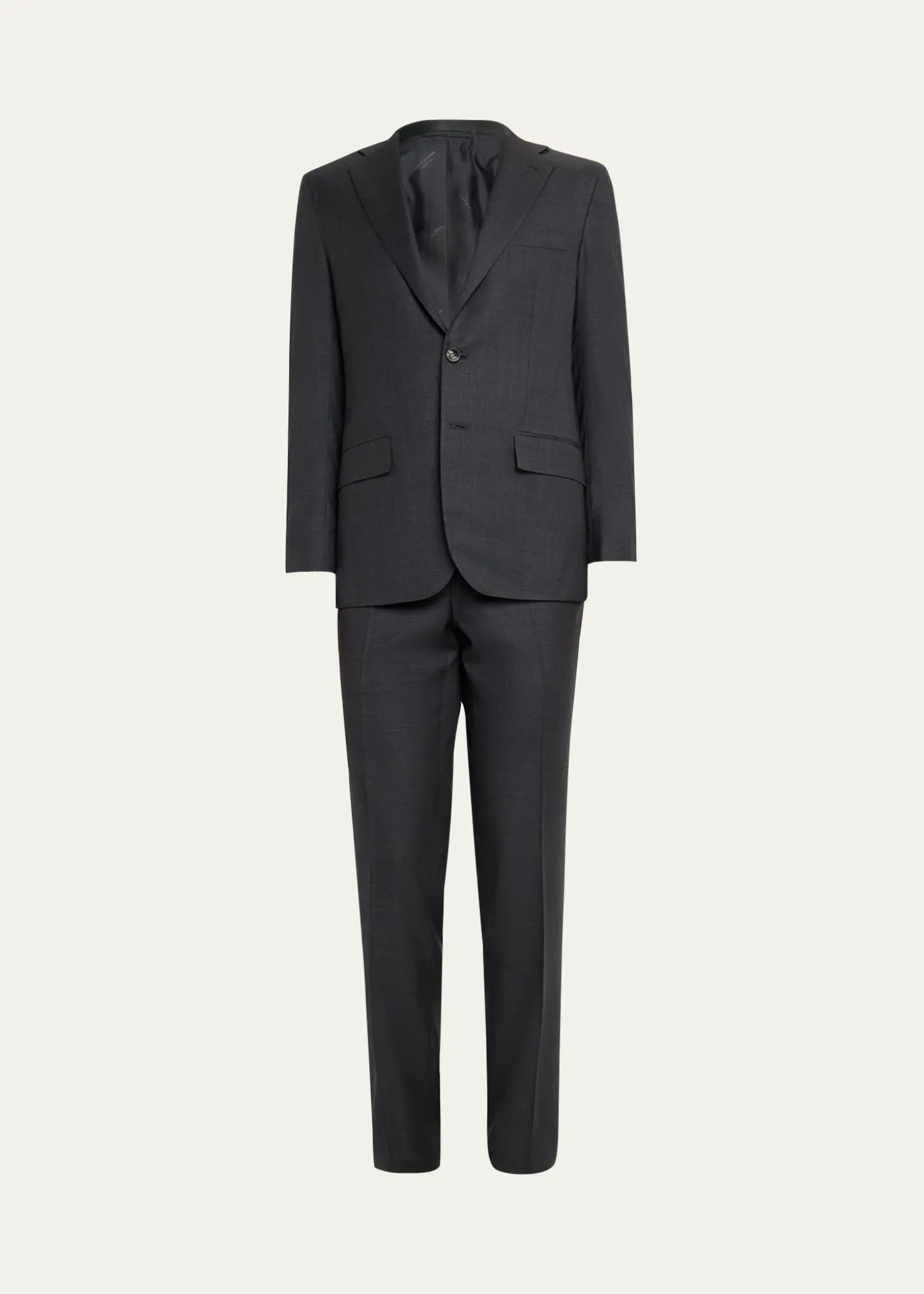 KitonMen's Nano Check Suit
