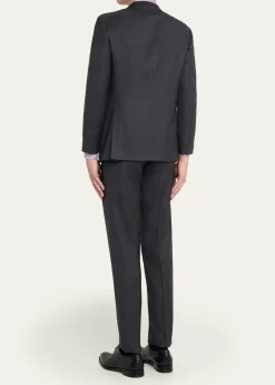 KitonMen's Nano Check Suit