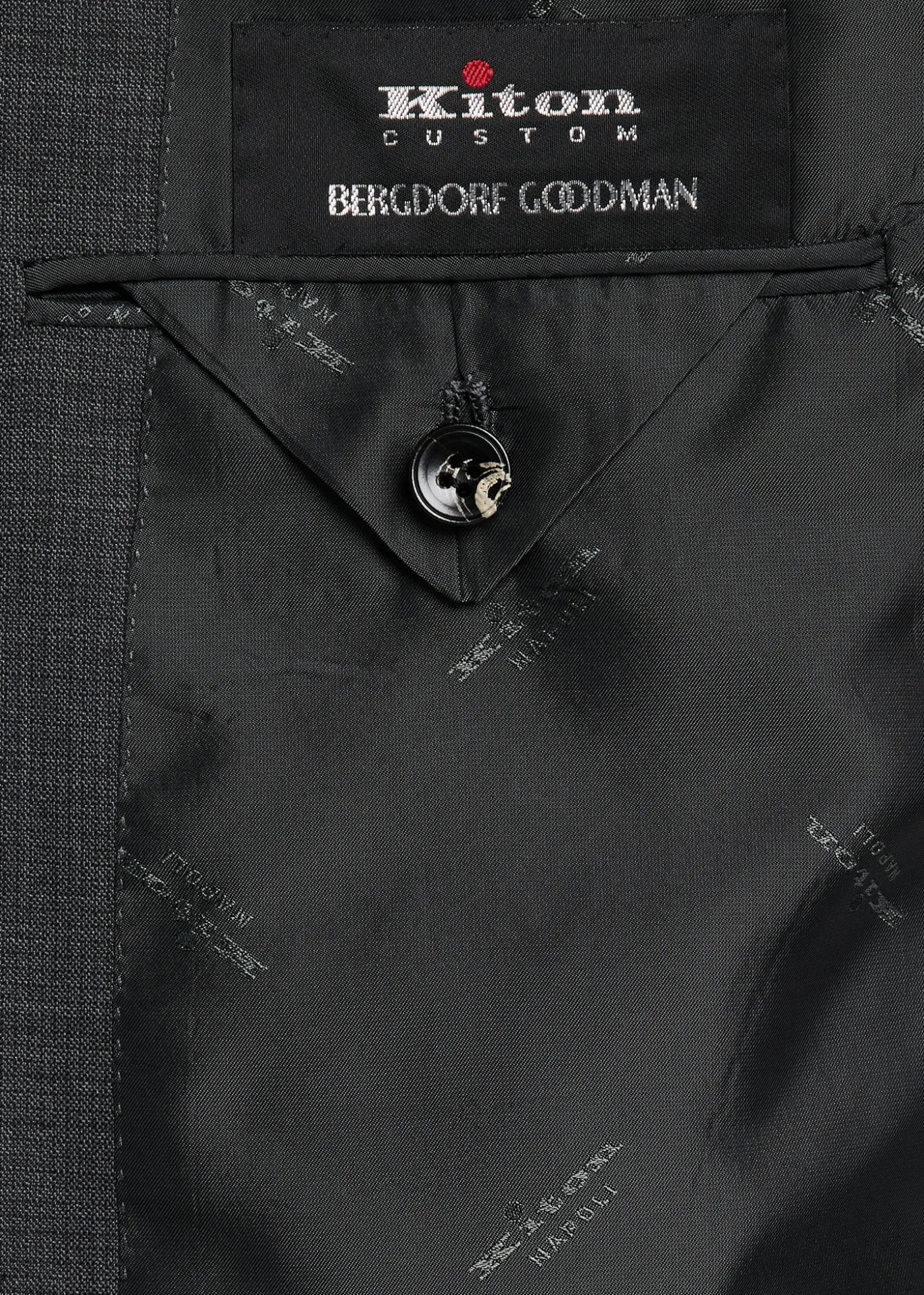KitonMen's Nano Check Suit