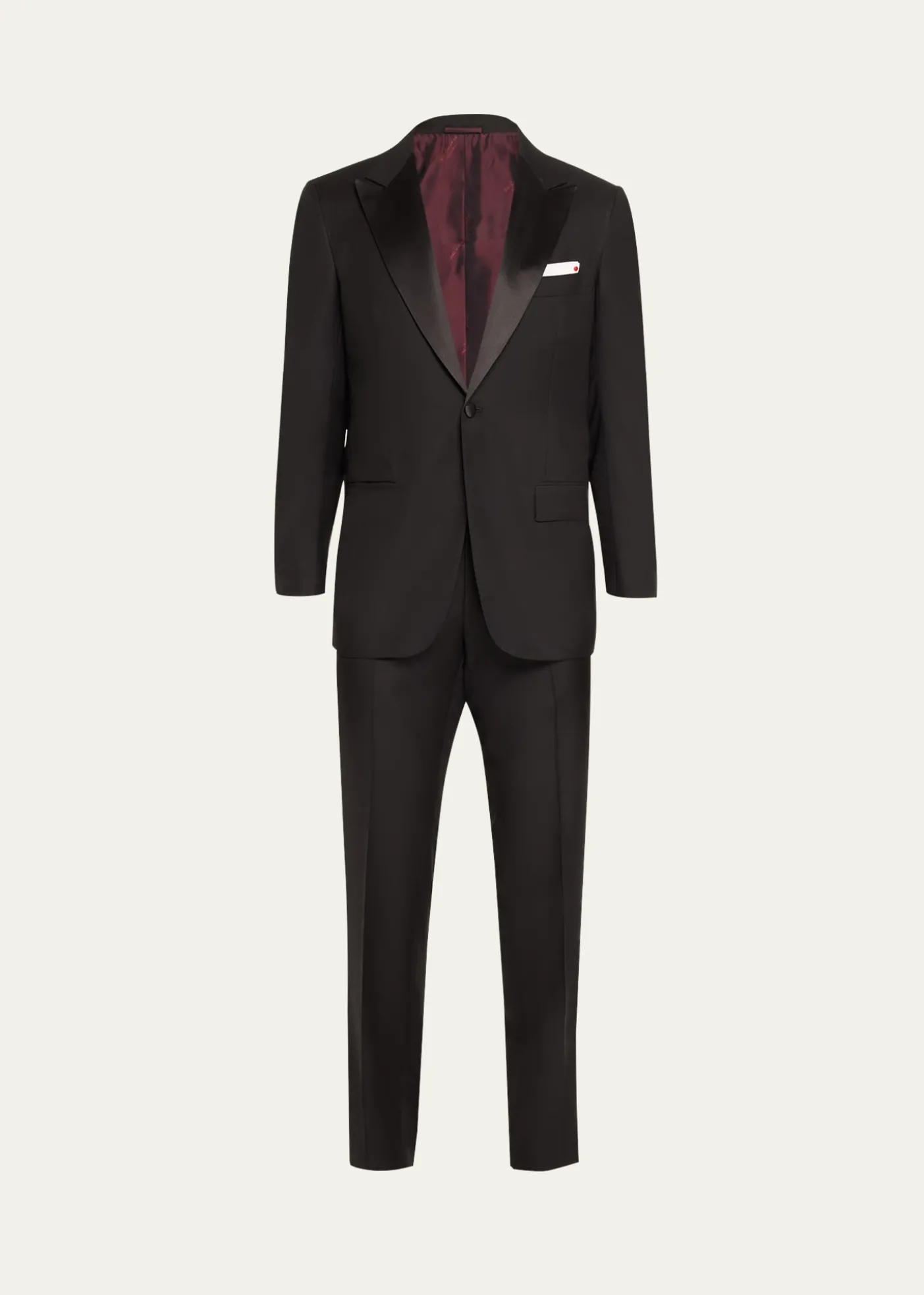 KitonMen's Peak Wool Tuxedo