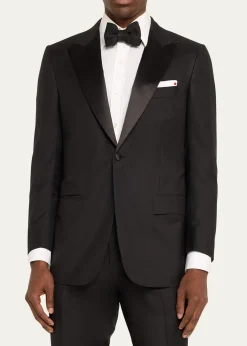 KitonMen's Peak Wool Tuxedo
