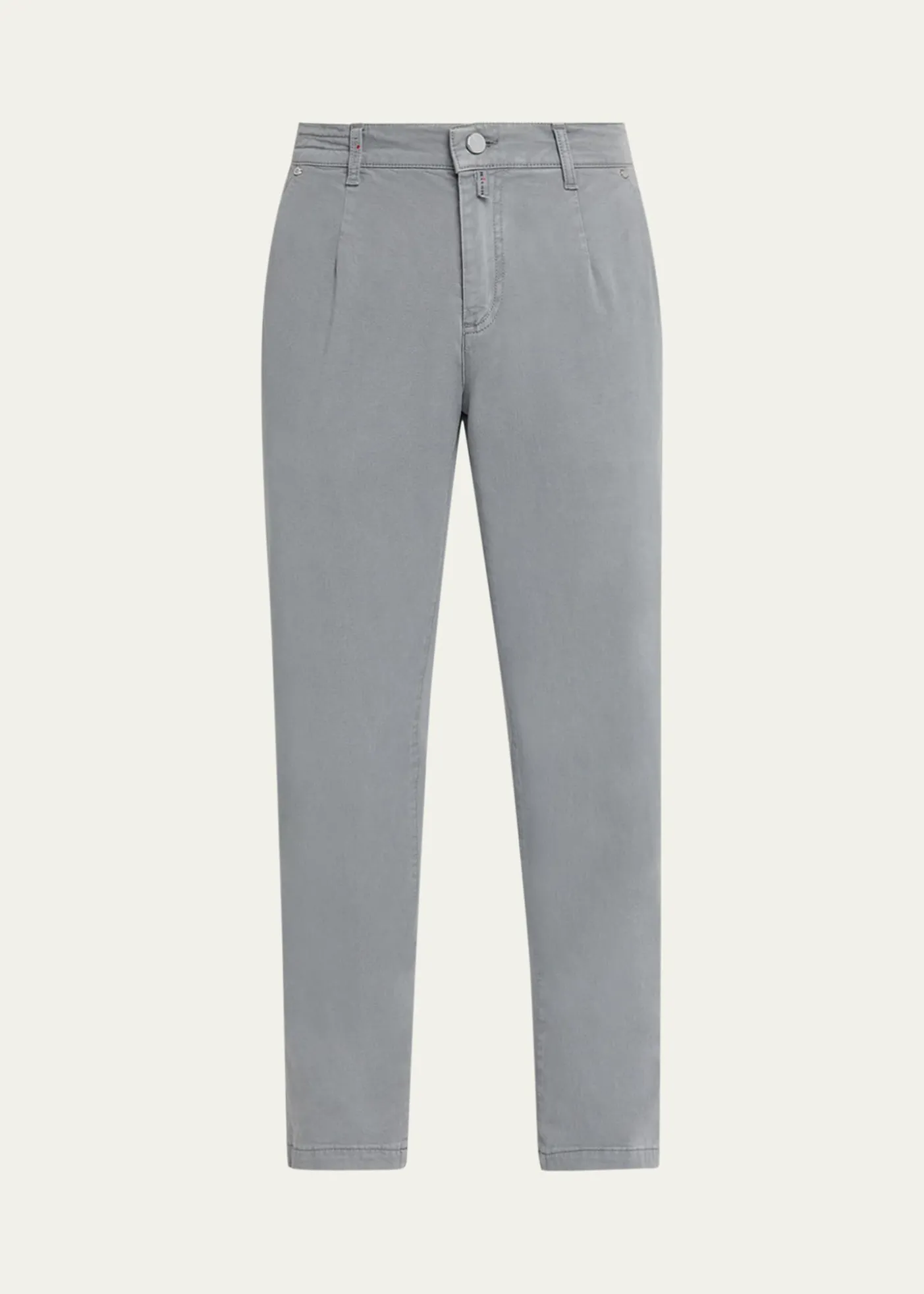KitonMen's Pleated Straight-Fit Pants