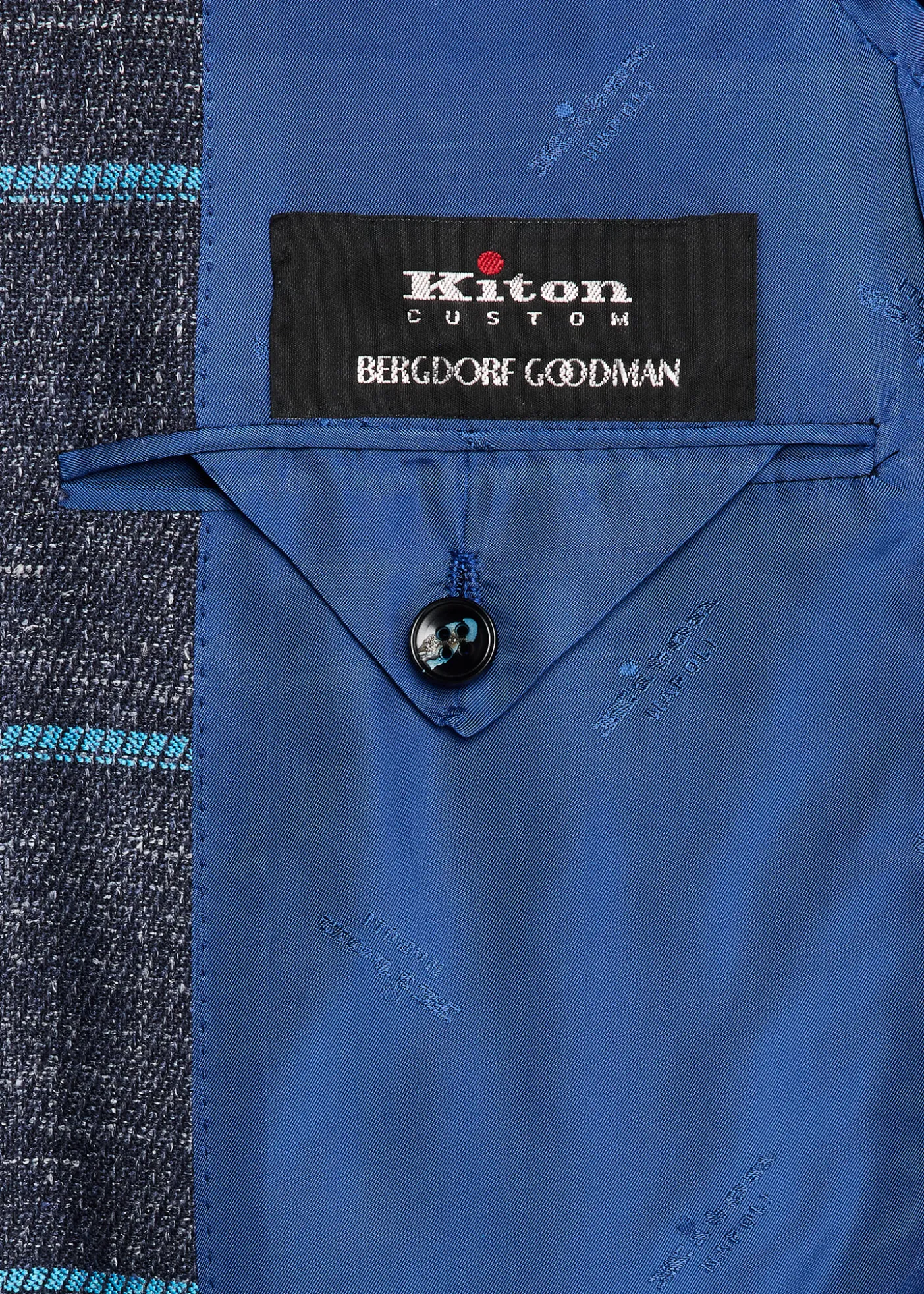 KitonMen's Windowpane Cashmere, Wool and Silk Sport Coat