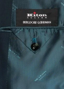 KitonMen's Wool Micro-Herringbone Two-Piece Suit