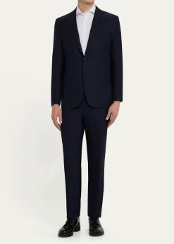 KitonMen's Wool-Silk Basic Suit