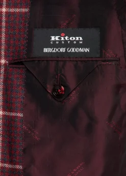 KitonMen's Cashmere Check Sport Coat