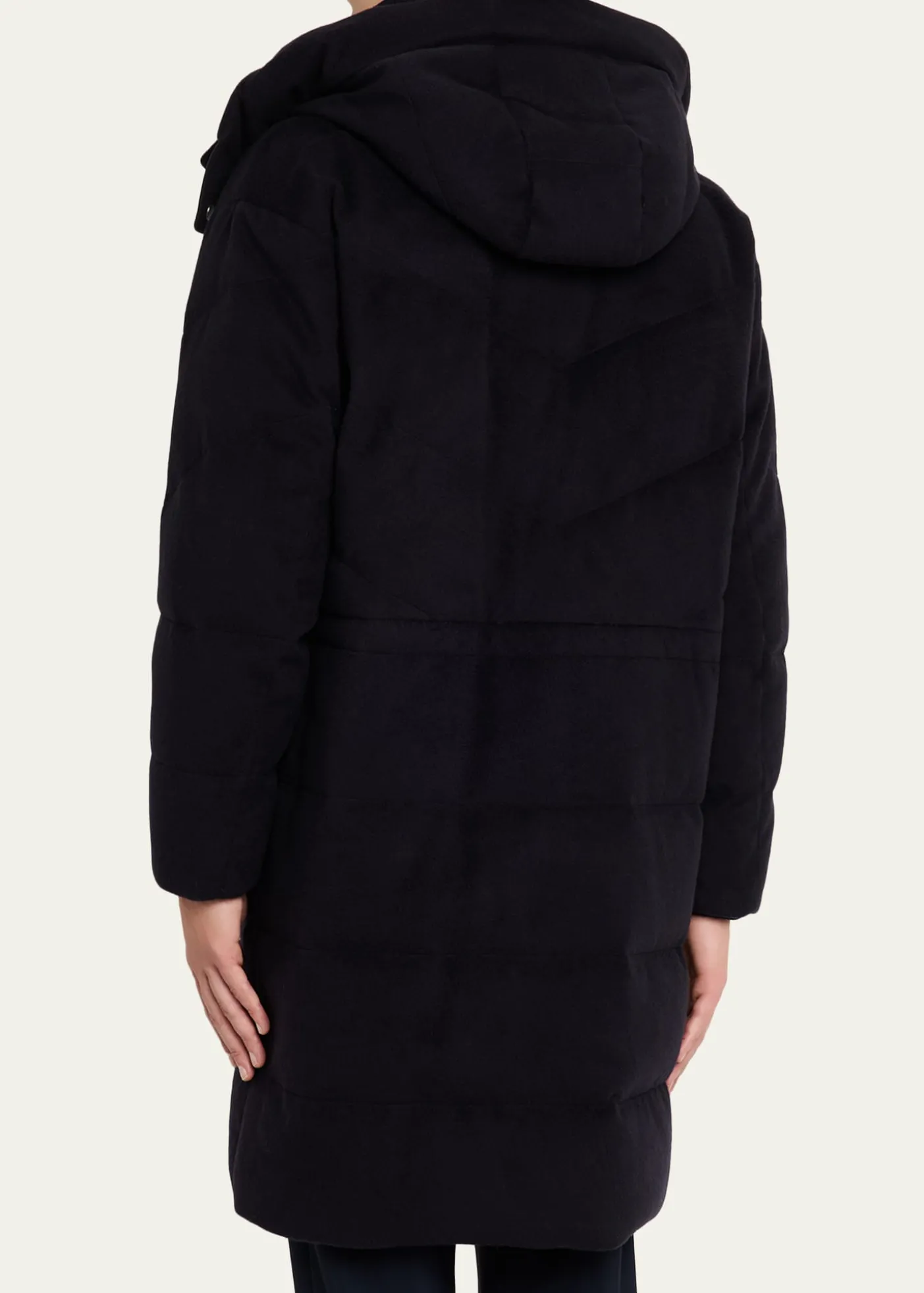 KitonMen's Cashmere & Wool Down Parka Jacket