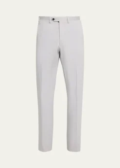 KitonMen's Cotton-Cashmere Twill Trousers