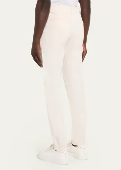 KitonMen's Cotton Stretch Slim Four-Pocket Pants