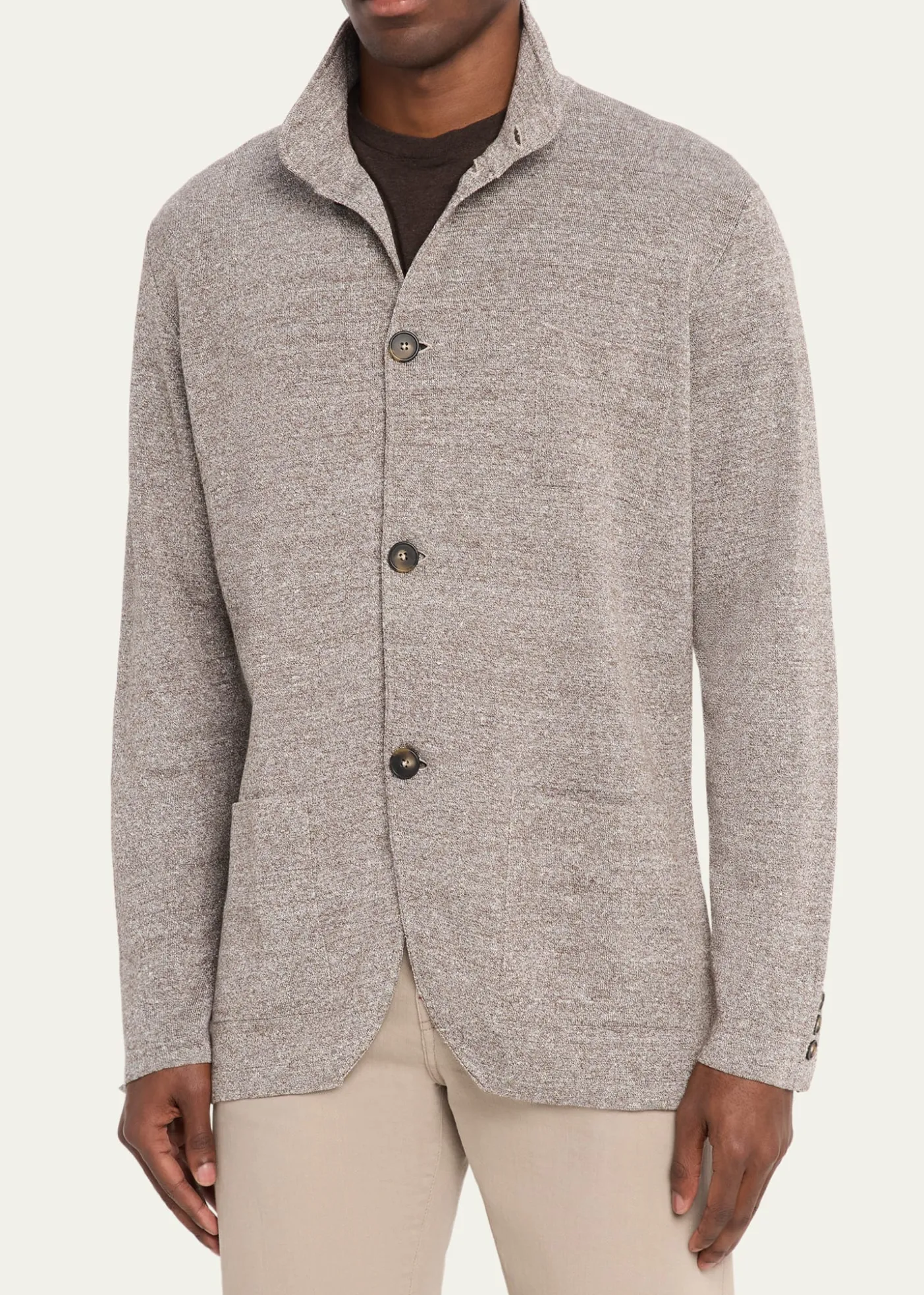 KitonMen's Linen Blend Jacket