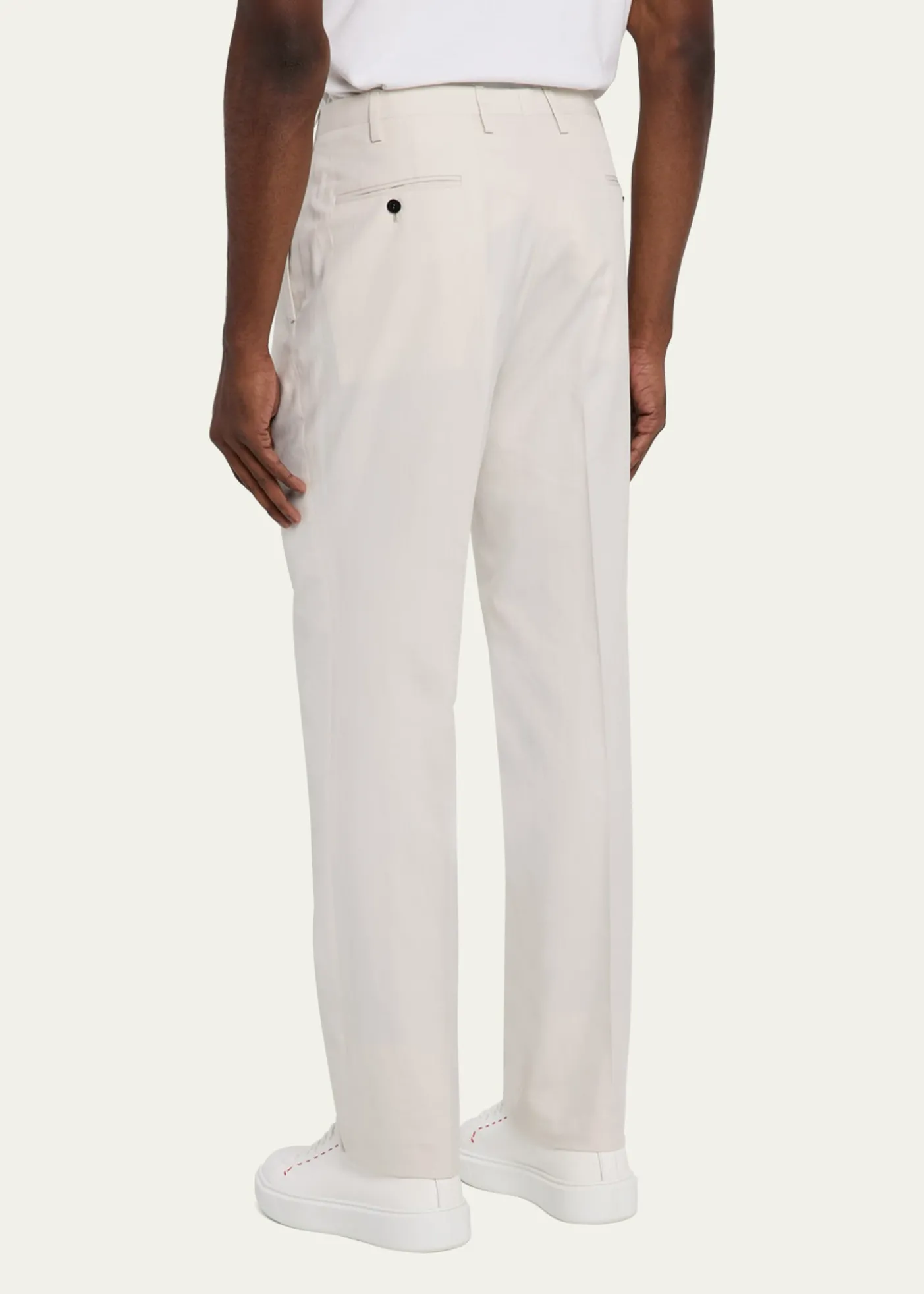 KitonMen's Pleated Twill Pants