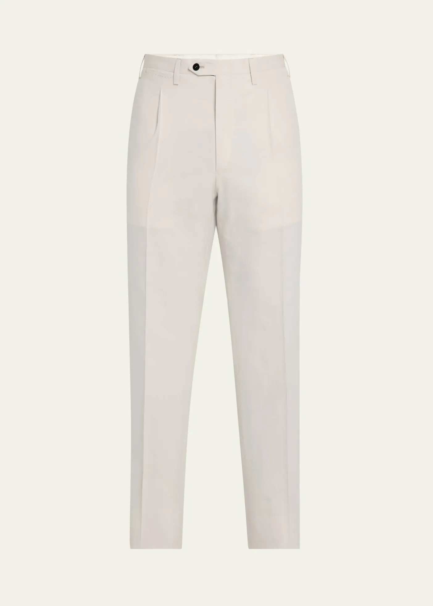 KitonMen's Pleated Twill Pants