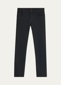 KitonMen's Plus One Slim Stretch Five-Pocket Pants