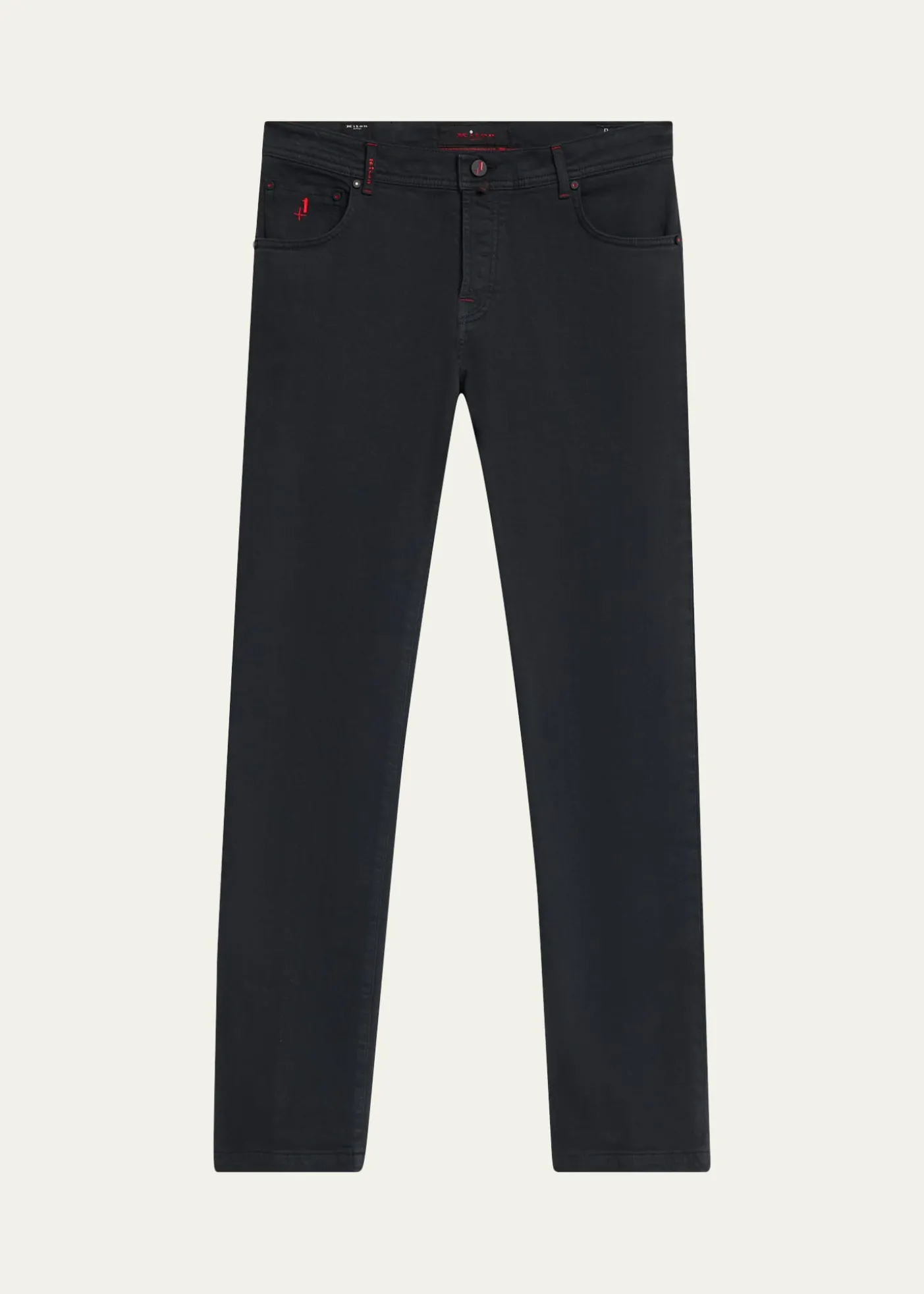 KitonMen's Plus One Slim Stretch Five-Pocket Pants