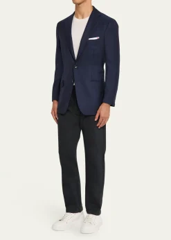 KitonMen's Solid Cashmere Blazer