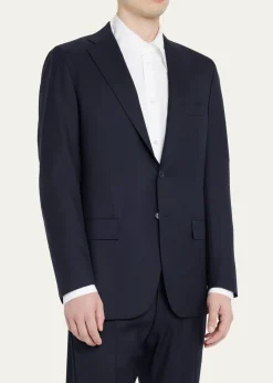 KitonMen's Solid Cashmere Blazer