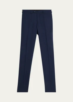 KitonMen's Solid Wool Twill Trousers